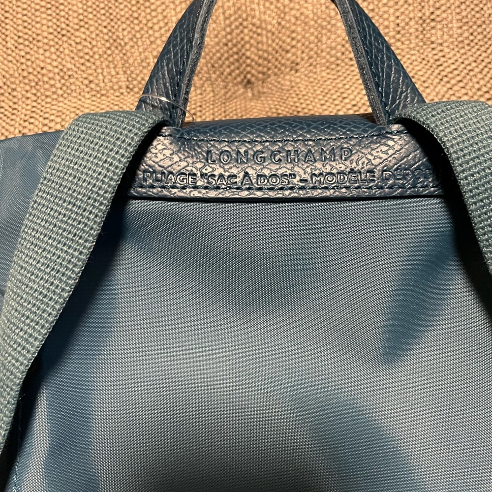 Longchamp Le Pliage Green M Backpack -  Peacock (Teal) - Picture 13 of 13